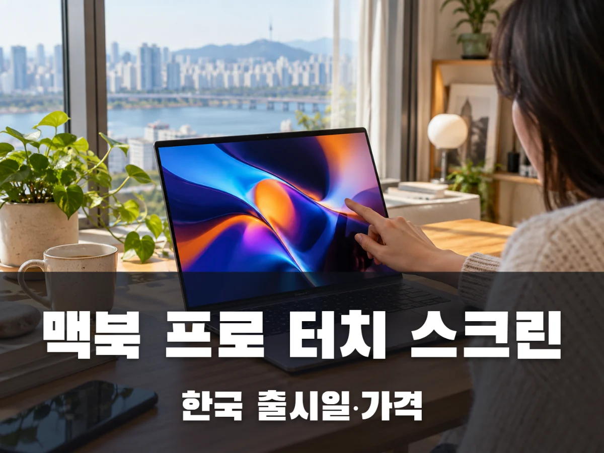 맥북 프로 터치 스크린 썸네일