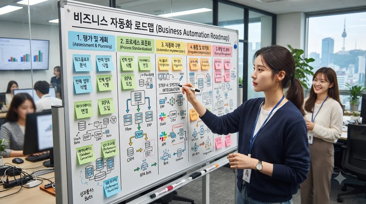 실전 가이드: 단계별 AI 업무자동화 로드맵