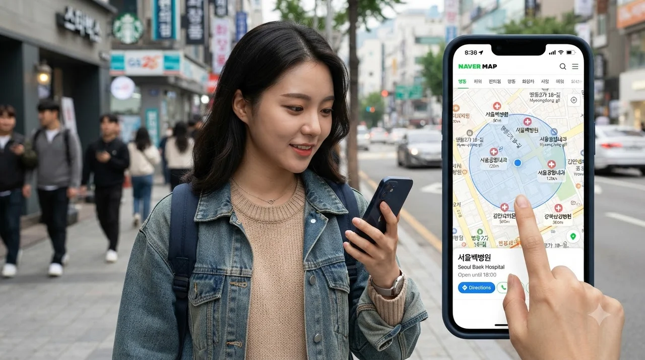 내 주변 독감 무료접종 병원 찾기 3단계 방법
