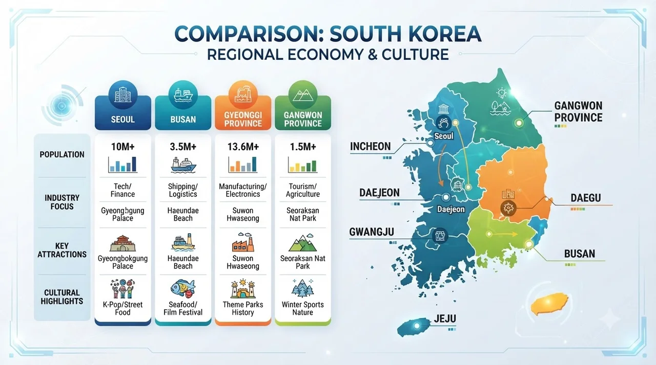 대구 vs 경북 지역별 보조금 및 잔여 예산 비교